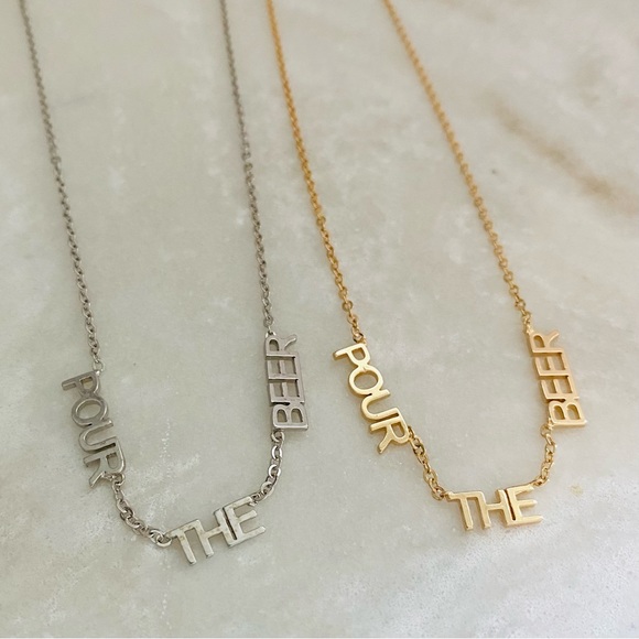 Beer Gift, Beer Necklace - Picture 1 of 6